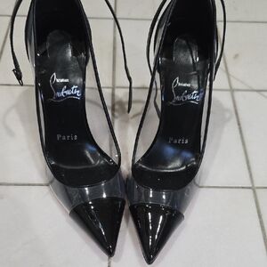 Christian Louboutin Black Patent Heels
